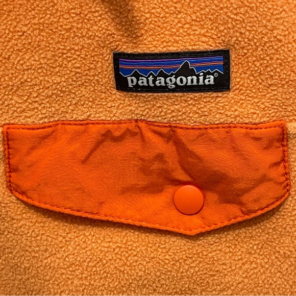 Patagonia Lightweight Synchilla Snap-T Pullover Orange Sherbet Size XL Gorpcore - Picture 6 of 7